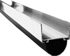 Industrial garage door with bottom weather seal